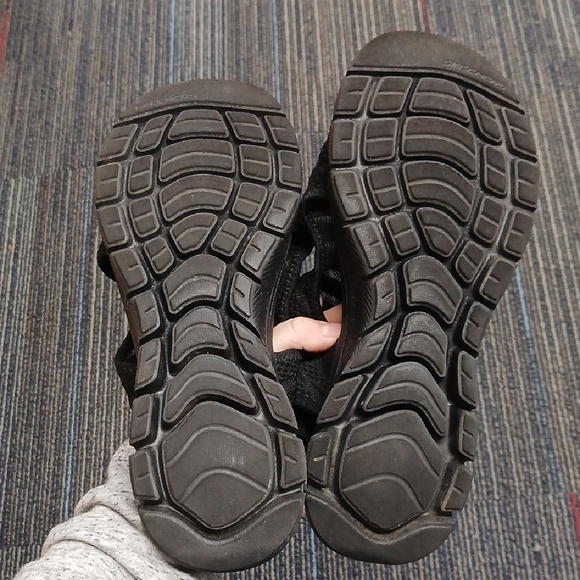 Skechers Cali Flex Black Yoga Foam Slingback Sandals Women's Size 7.5 - Picture 7 of 7